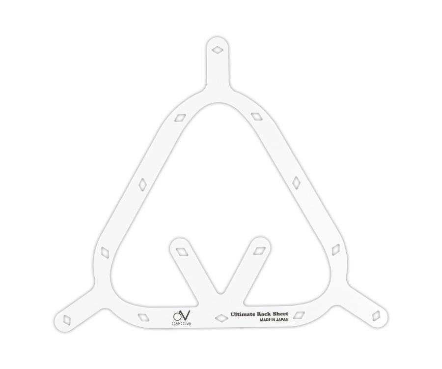 Mezz Turtle Rack Ultimate 8/9/10 ball template rack