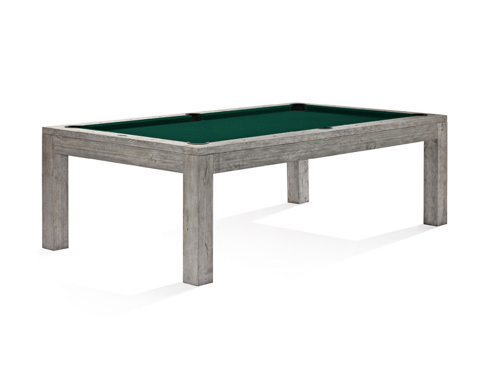 Brunswick Sanibel 7 ft Rustic Grey with Bottle Green cloth