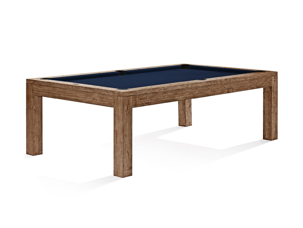 Brunswick Sanibel 7 ft Rustic Dark Brown with Navy cloth