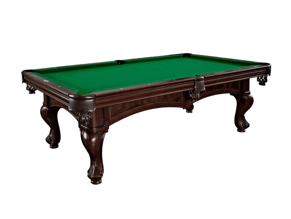 Brunswick Santini 8 ft Espresso with Championship Green cloth