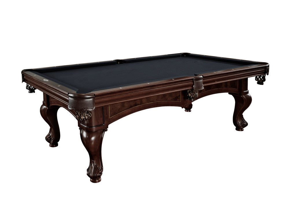Brunswick Santini 8 ft Espresso with Black cloth