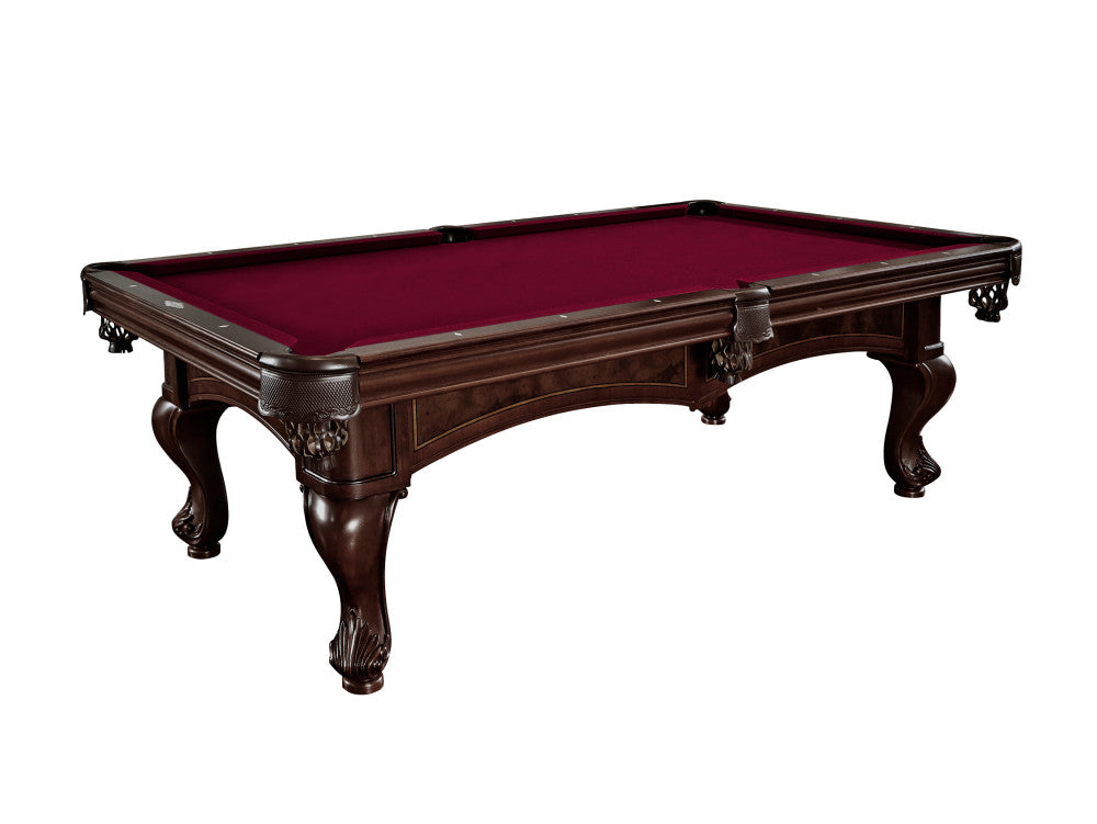 Brunswick Santini 8 ft Espresso with Wine cloth