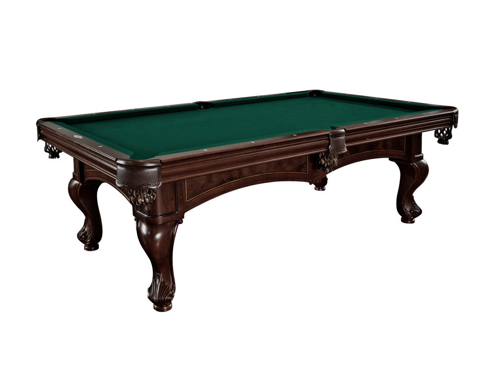Brunswick Santini 8 ft Espresso with Bottle Green cloth