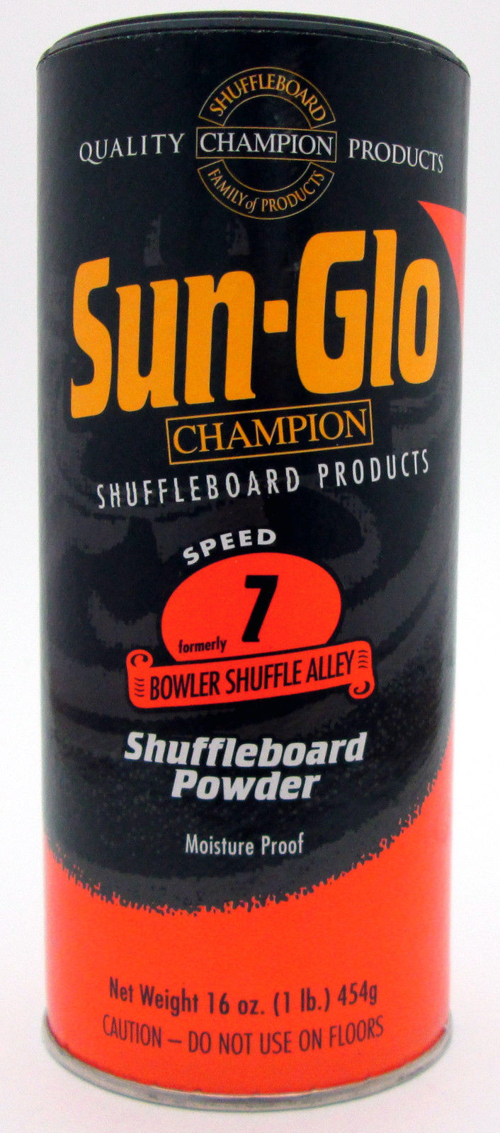 Sun-Glo shuffleboard speed powder