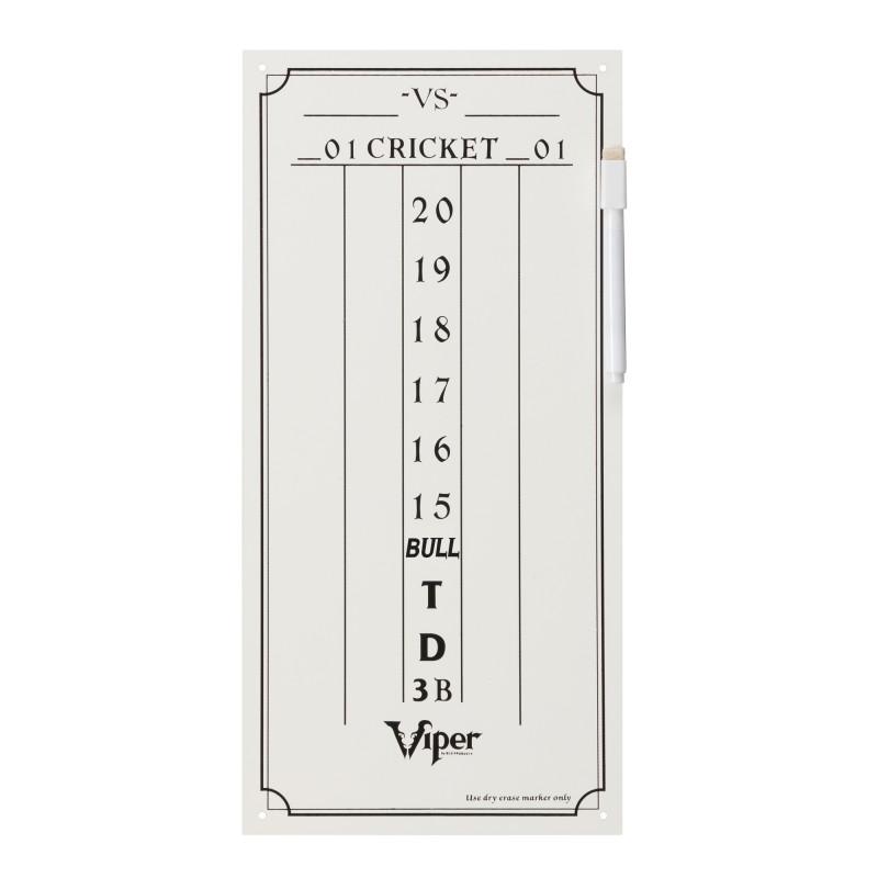 Viper small Cricket dry erase dart scoreboard