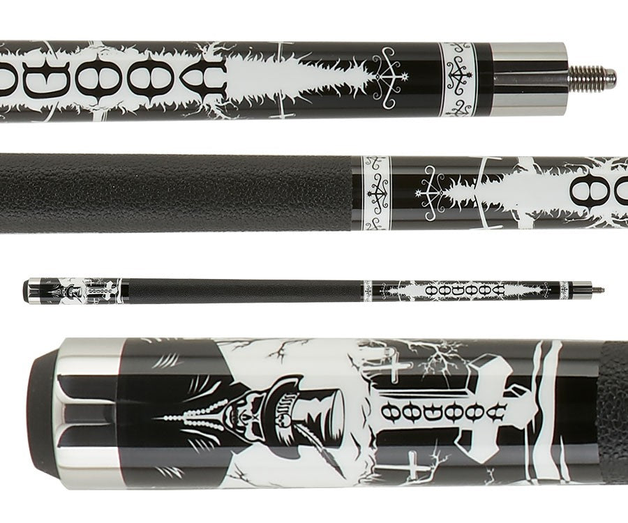 Voodoo VOD35 Pool Cue - RIP Shadow Design