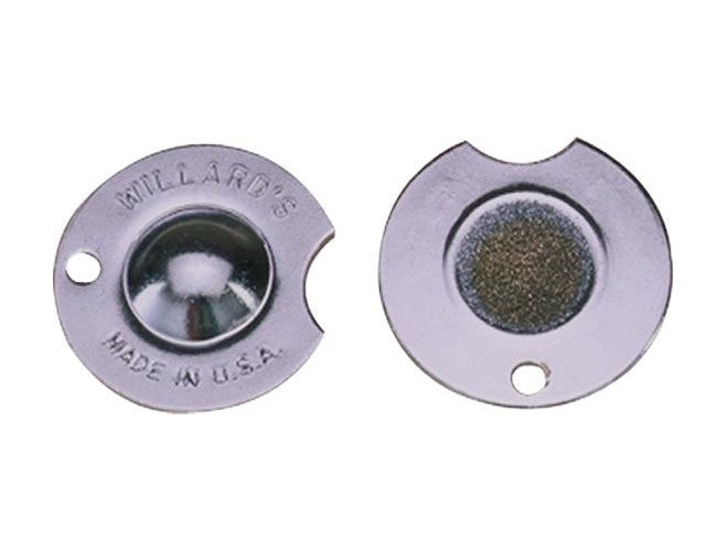Willard cue tip shaper close-up with Willard's Made in USA stamp