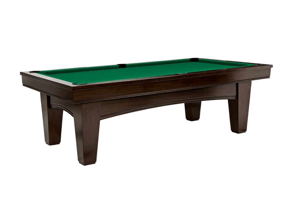 Brunswick Winfield Espresso with Championship Green cloth
