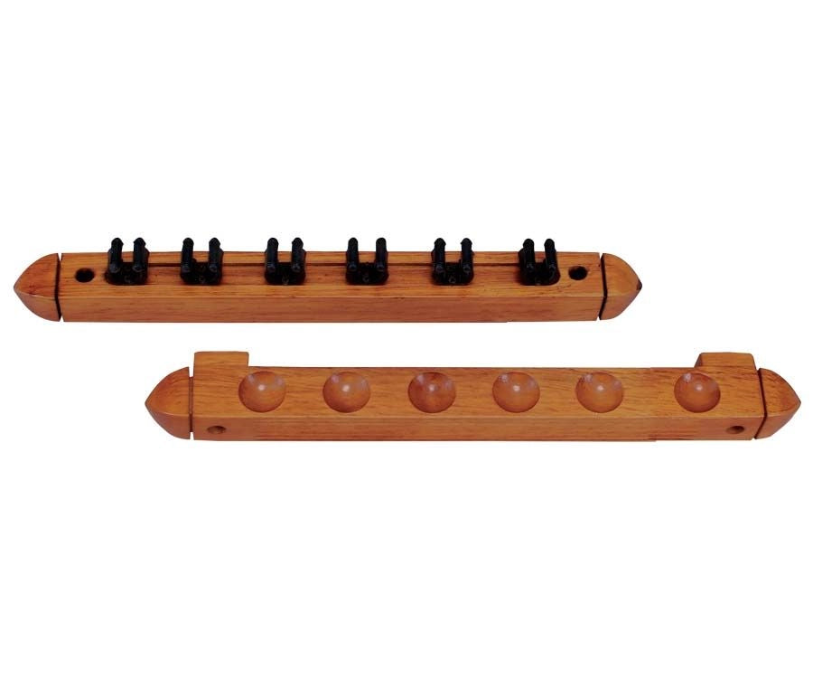 Cuestix WR6S standard 6 cue clip wall rack