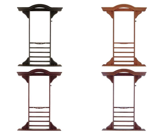 Cuestix WR8 deluxe 8 cue wall rack