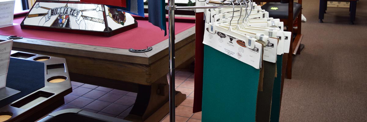billiard table cloth color choices