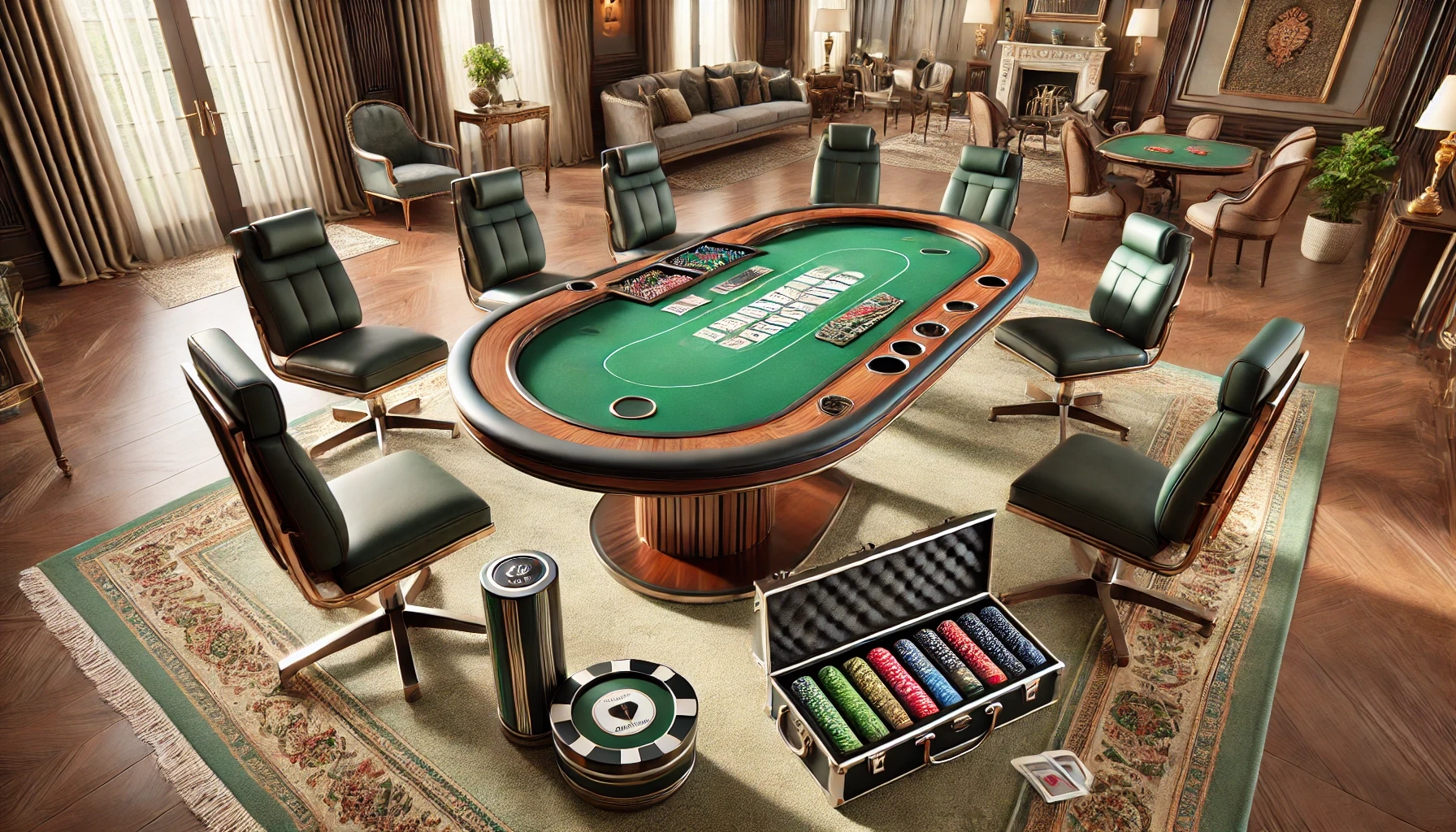 rounded-poker-table-in-a-well-decorated-room