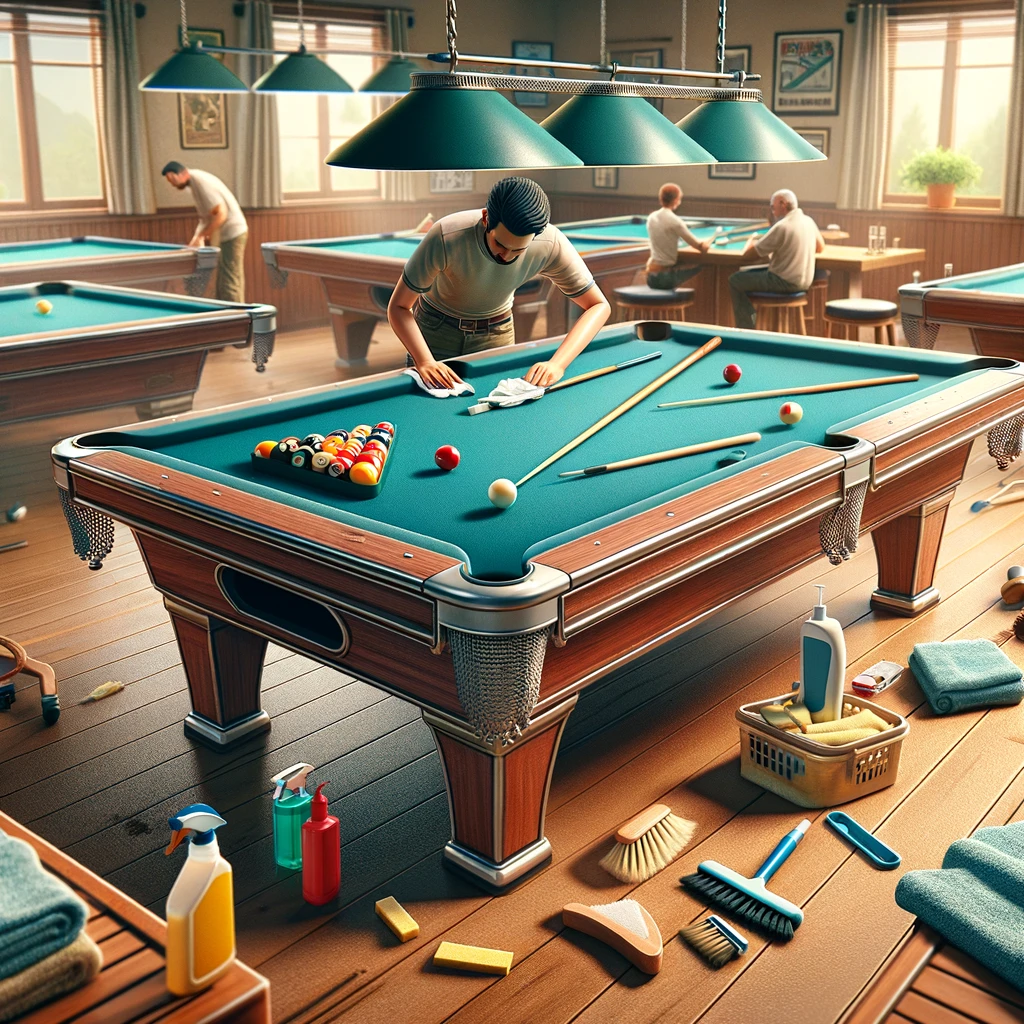 Pool Table Maintenance
