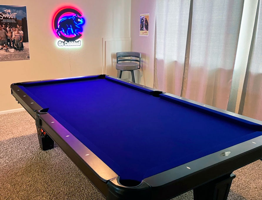 game room billiard pool